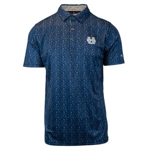 Men's Football Print Polo